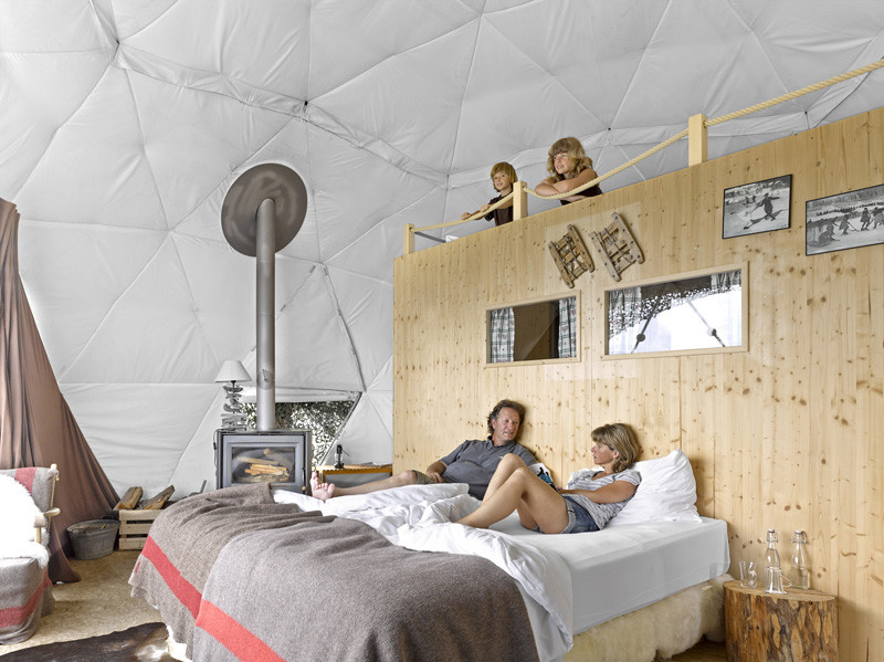 Have a look inside this pod hotel in the Swiss Alps