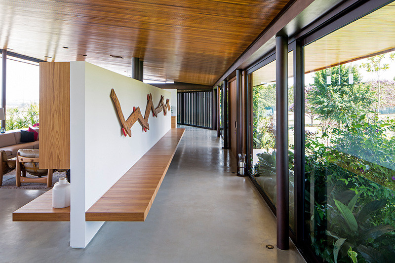 CA House in Bragança Paulista, Brazil, designed by Jacobsen Arquitetura.