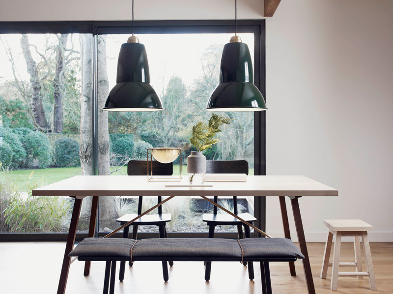 These oversized Anglepoise lamps definitely make a statement