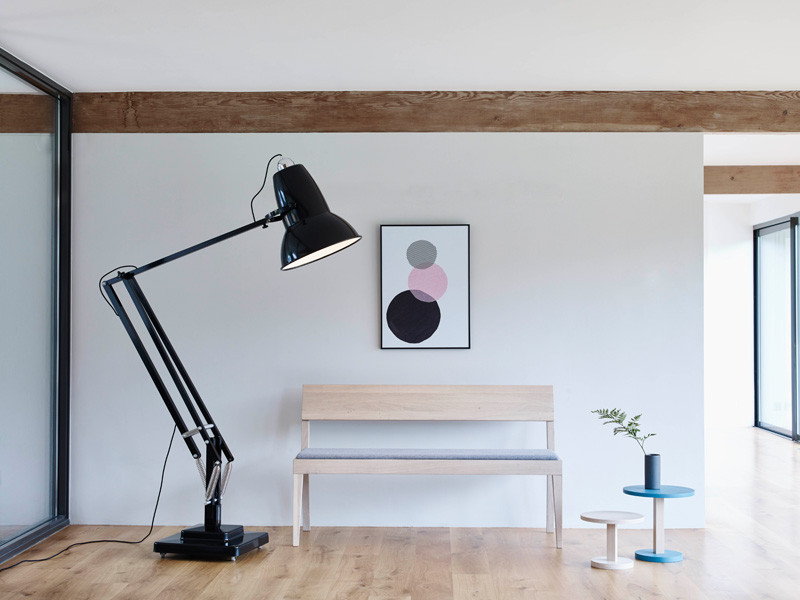 These oversized Anglepoise lamps definitely make a statement