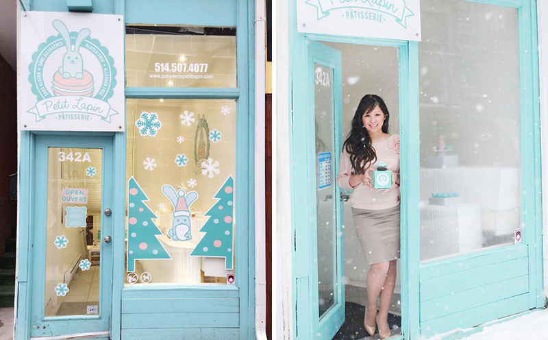 A 342 square foot bakery is hidden in the basement of a building in Quebec