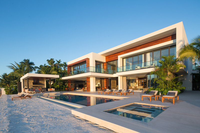 Casa Clara, located in Miami, and designed by Choeff Levy Fischman Architecture + Design