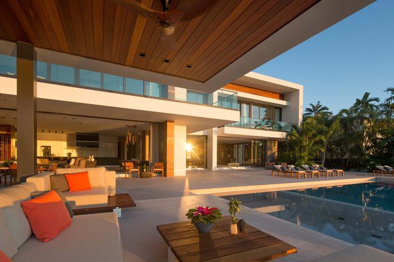 Casa Clara, located in Miami, and designed by Choeff Levy Fischman Architecture + Design