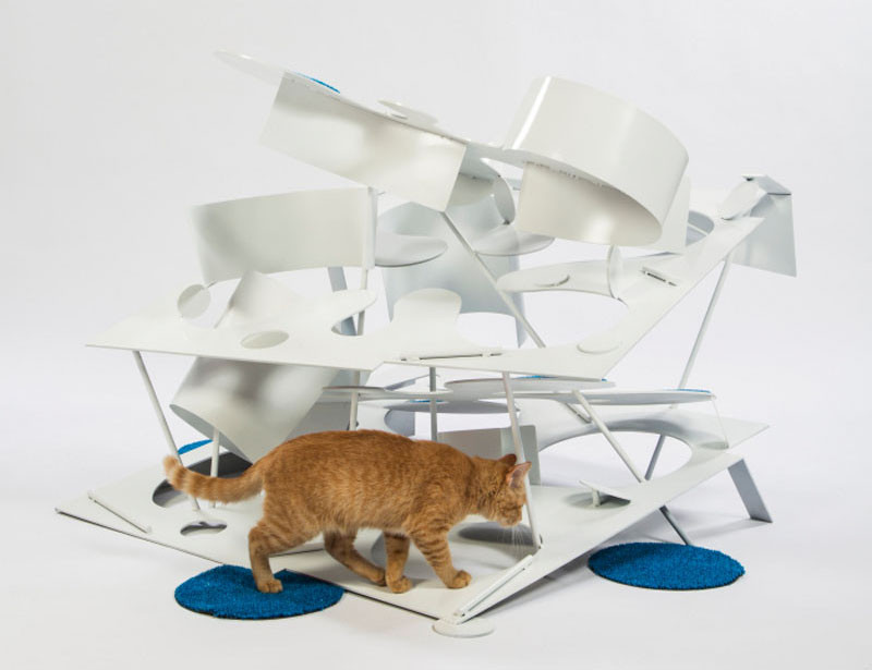 12 Los Angeles Architecture Firms Have Designed Cat Shelters For Charity