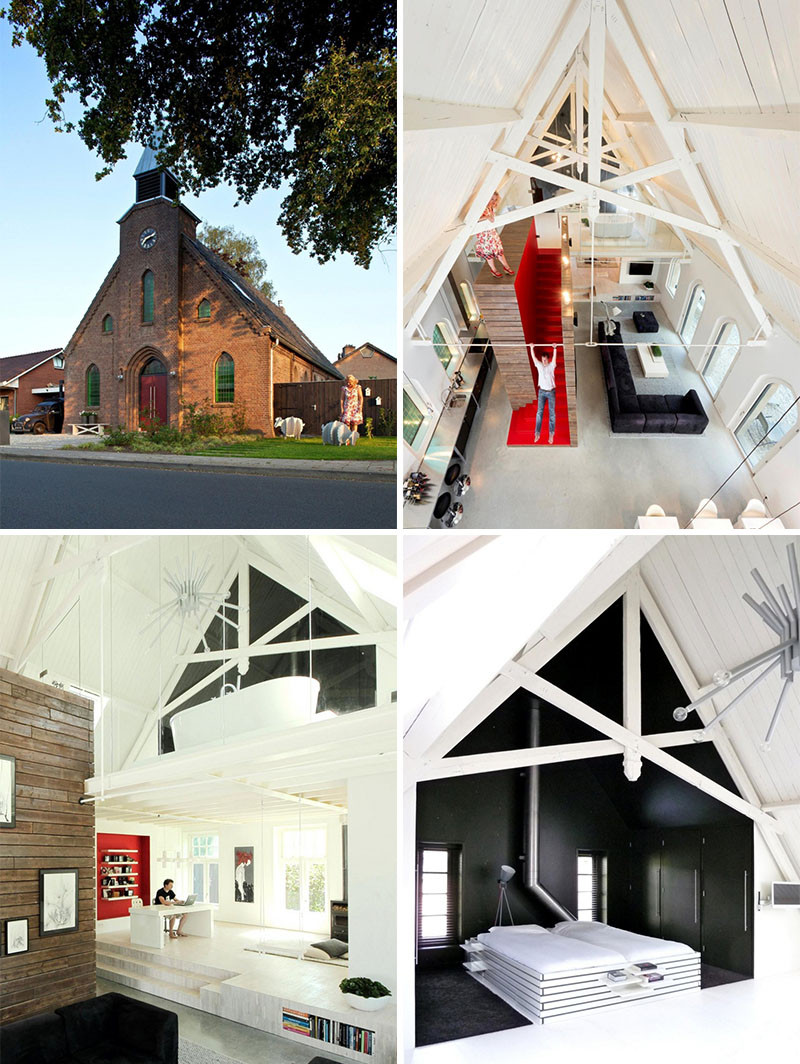 8 Awesome Examples Of Churches That Have Become Contemporary Homes