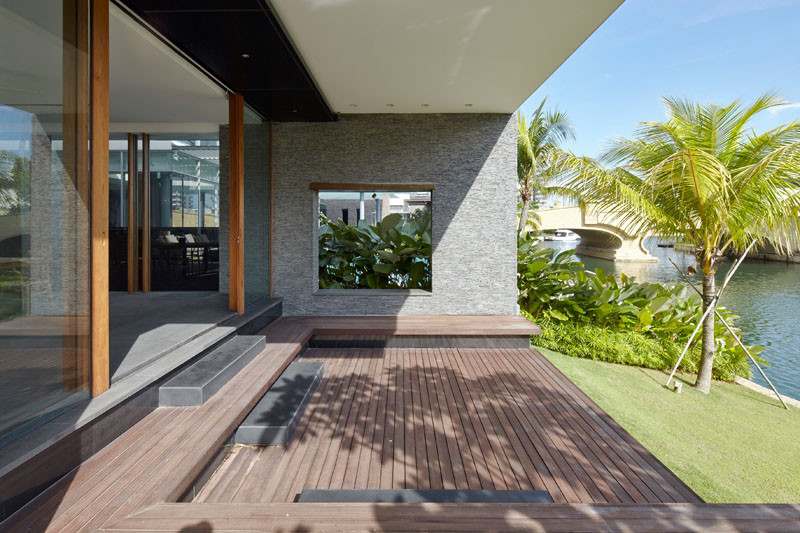 No.2, a house located in Singapore, and designed by Greg Shand Architects.