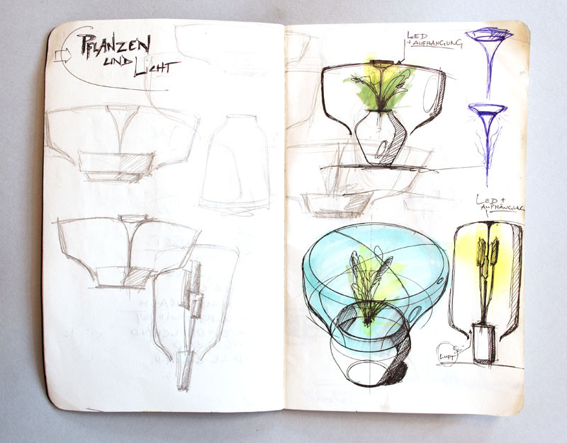 The Mygdal Plantlamp designed by Studio We Love Eames
