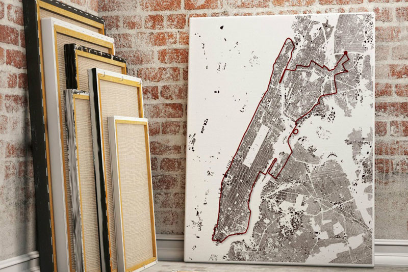 You can now turn your running or cycling path into artwork
