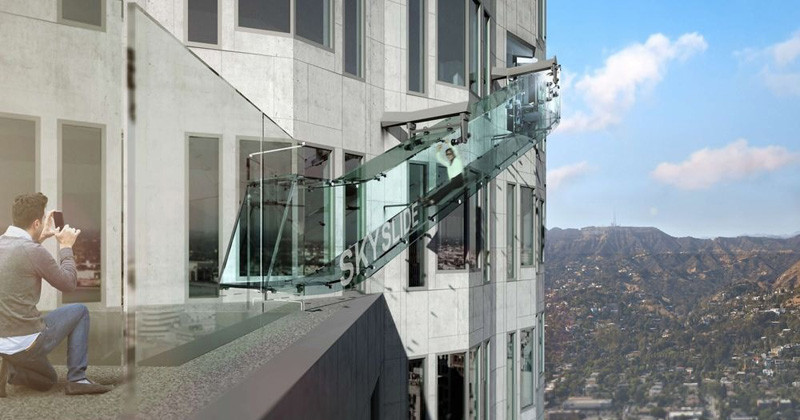 This Crazy Glass Slide Will Be Opening In Los Angeles Later This Year