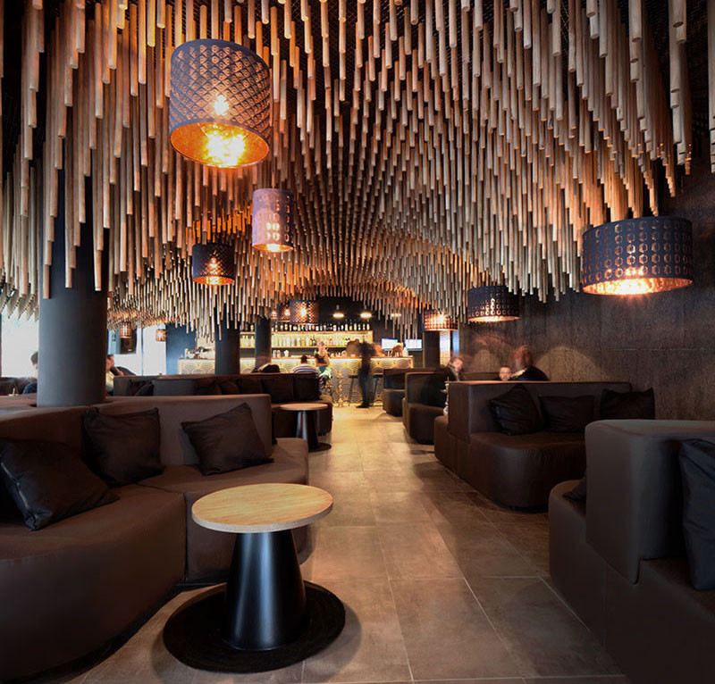 Hookah Bar Nargile in Sofia, Bulgari, and designed by KMAN Studio.