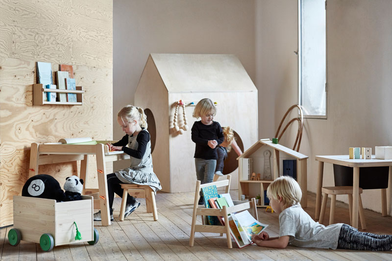 IKEA is introducing a new family of children’s furniture and storage
