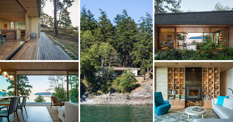 Lone Madrone Retreat by Heliotrope Architects