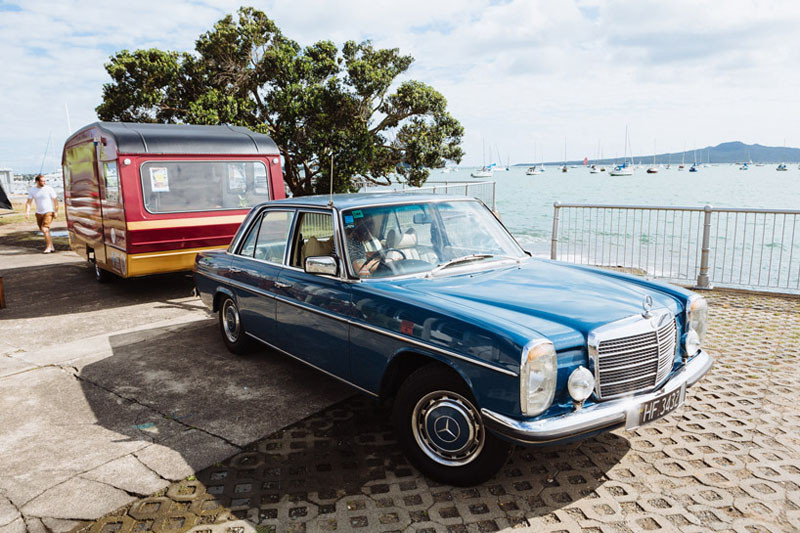 These architects wanted to work outside so they made a mobile office in a caravan