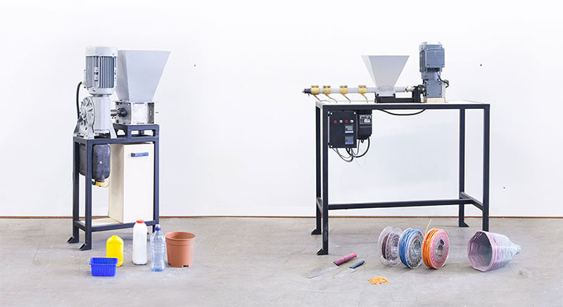 These DIY Machines That Enable Anyone To Turn Discarded Plastic Into Useful Things