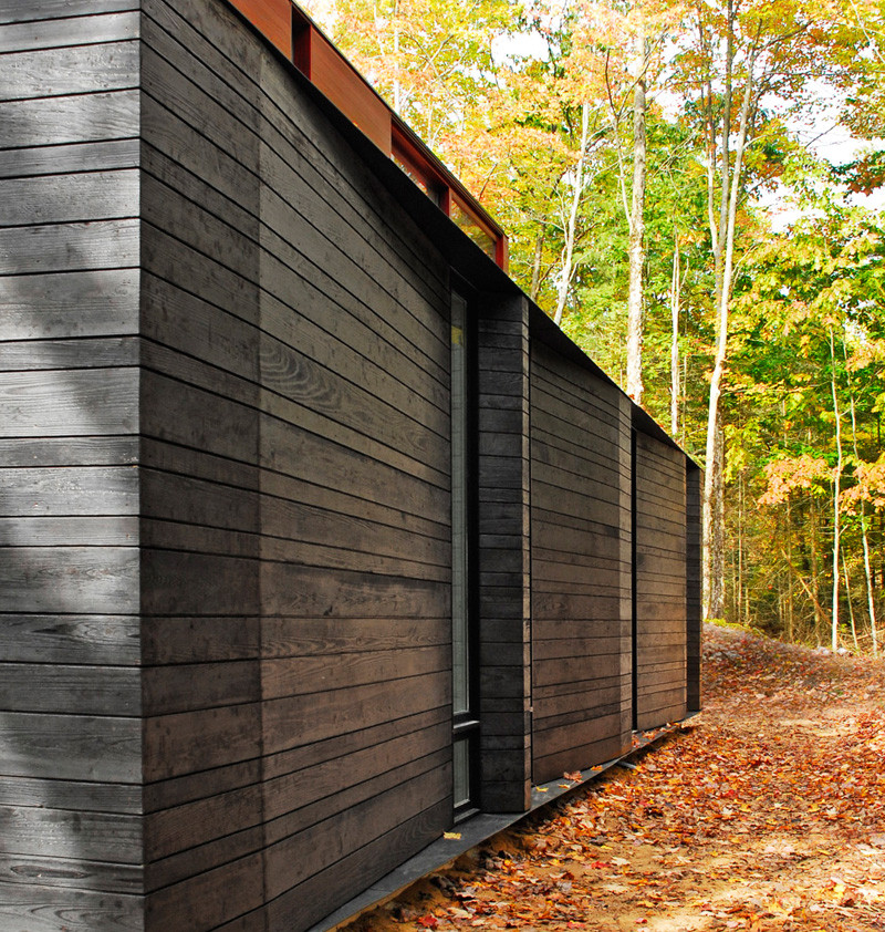 The Pleated House in Wisconsin, USA, designed by Johnsen Schmaling Architects