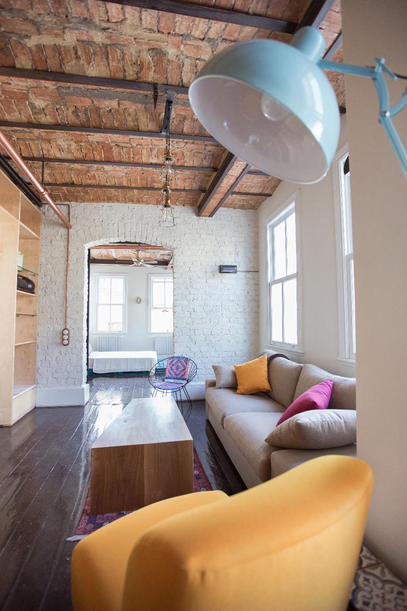 Before & After - This apartment in a historical building received a major upgrade