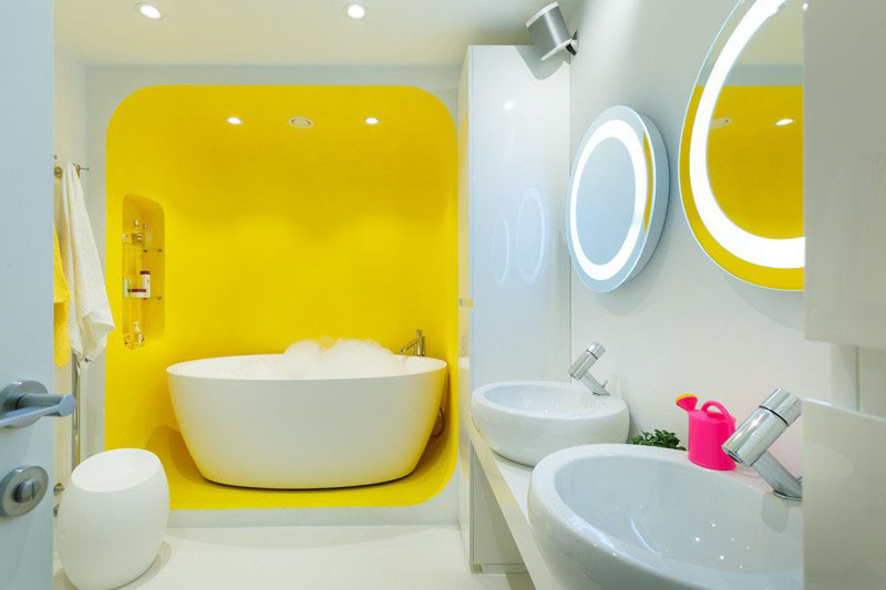 10 Examples Of How To Include Yellow In Your Bathroom