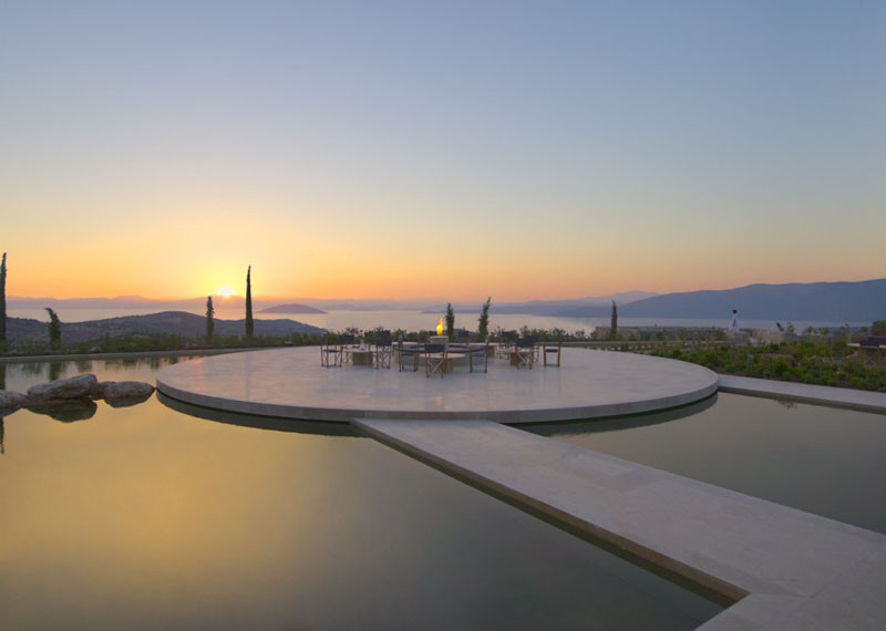 15 Photos Of The Picturesque Amanzoe Hotel That Has Views Of The Aegean Sea