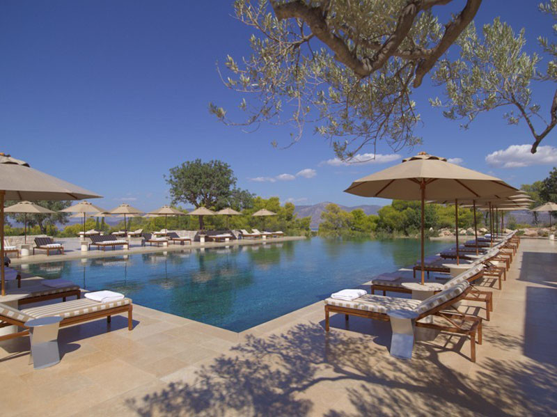 15 Photos Of The Picturesque Amanzoe Hotel That Has Views Of The Aegean Sea