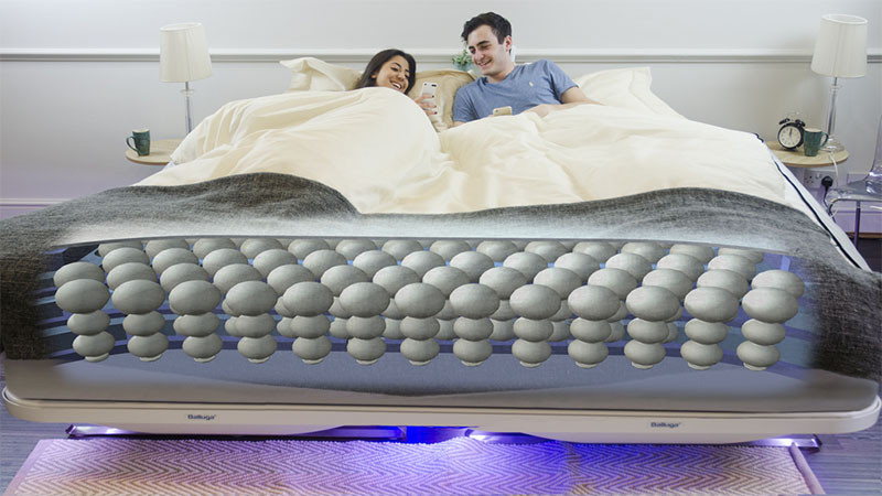 Balluga, a smart interactive bed, designed by Joe Katan