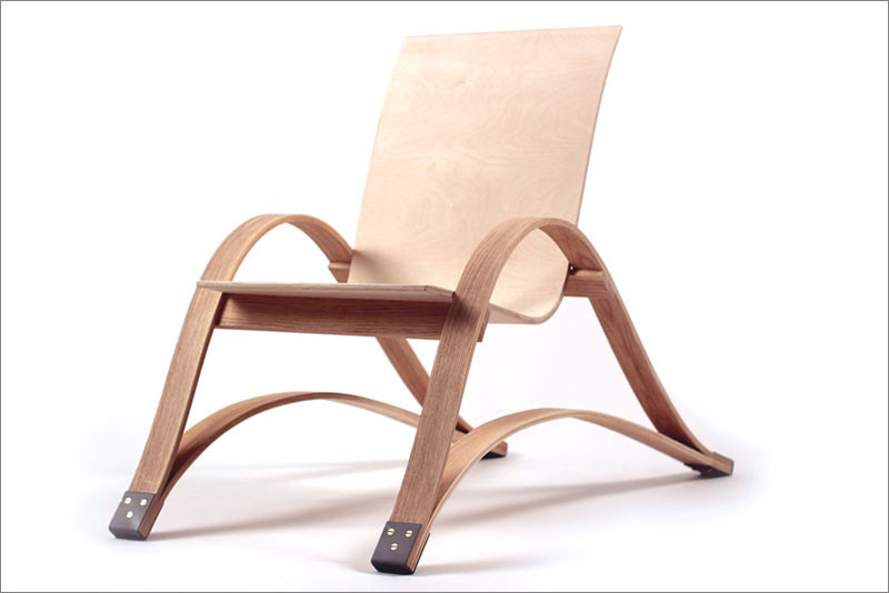 See How This Bow Spring Chair Was Made