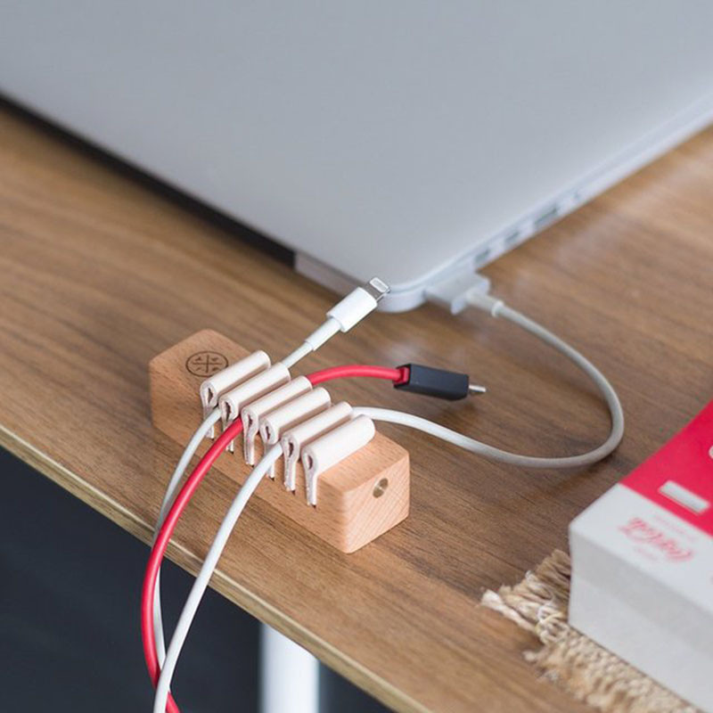 11 Creative Cable Holders That Stop The Cables Falling Off Your Desk