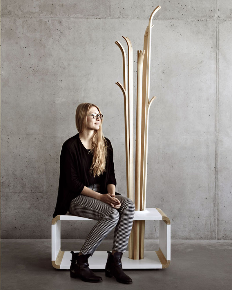8 Examples Of Creatively Designed Coat Stands