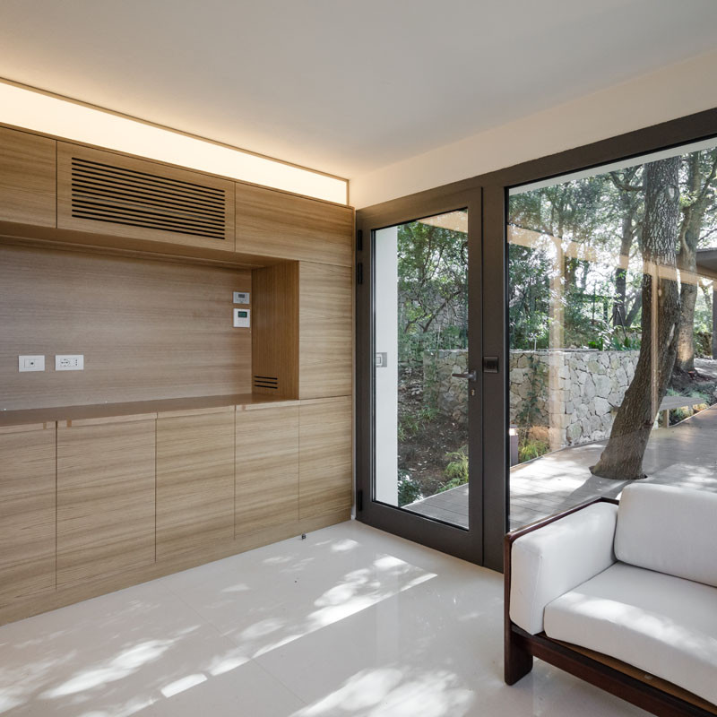 The House in the Woods, a detached extension, designed by Officina29 Architetti