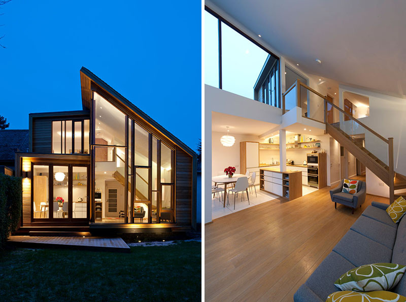 Solen Vinklar, a contemporary house extension, designed by David Blaikie Architects