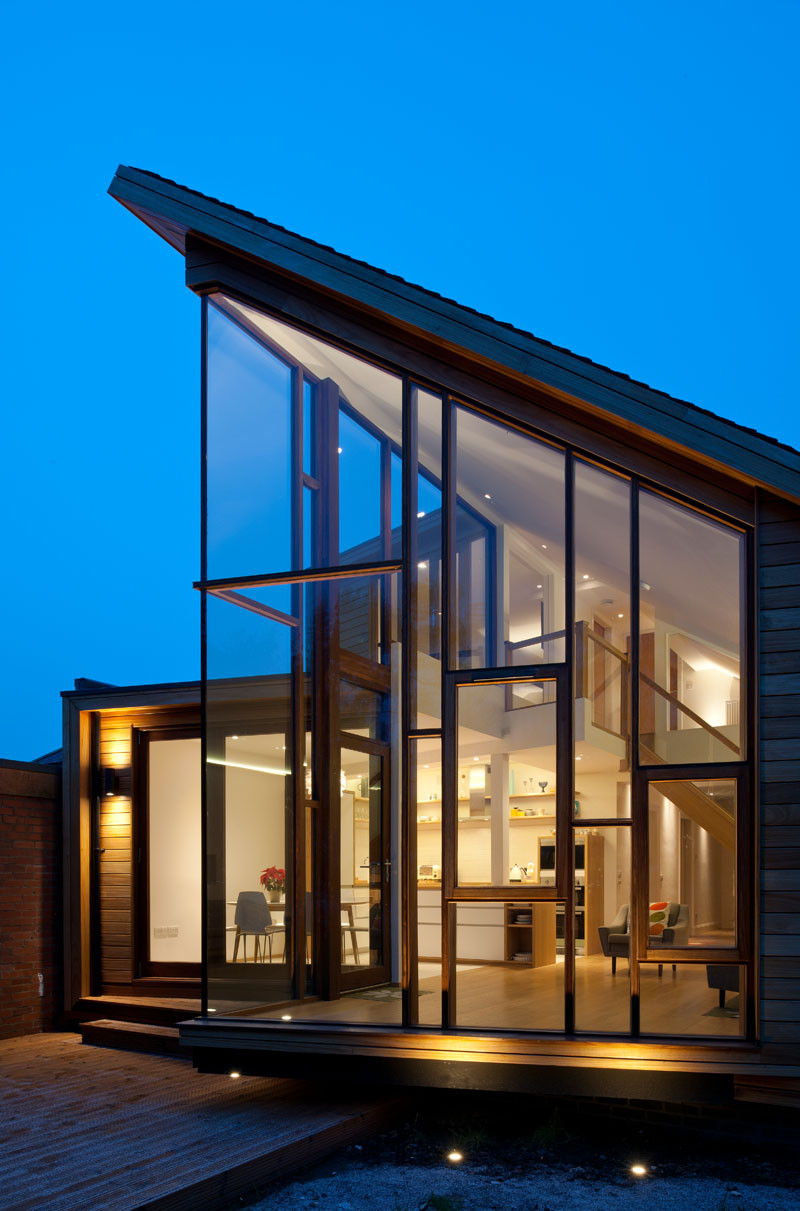 Solen Vinklar, a contemporary house extension, designed by David Blaikie Architects