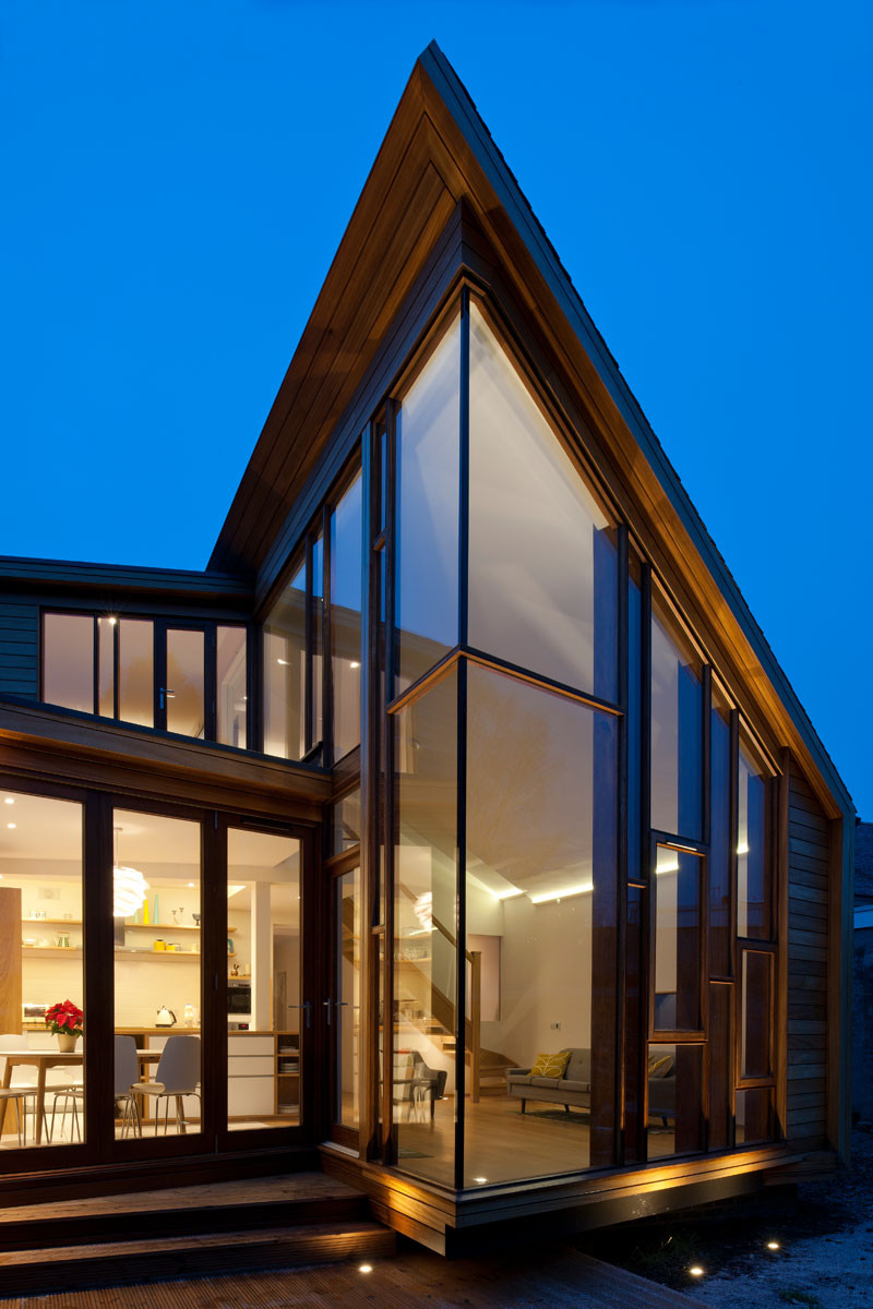 Solen Vinklar, a contemporary house extension, designed by David Blaikie Architects