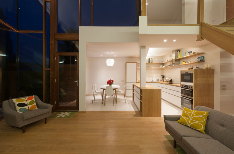 Solen Vinklar, a contemporary house extension, designed by David Blaikie Architects