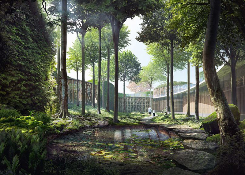 Hans Christian Andersen Museum by Kengo Kuma