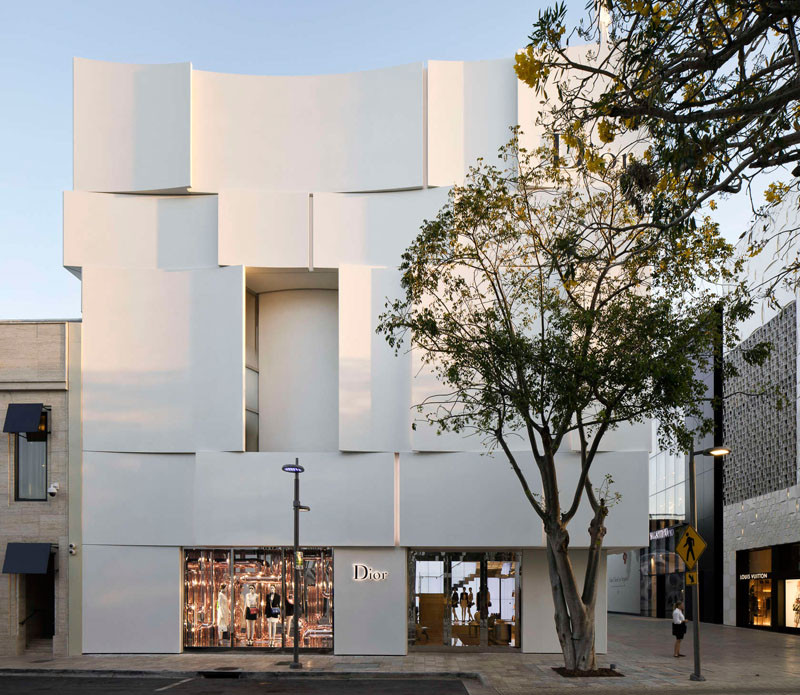 Dior Miami Facade, designed by Barbarito Bancel Architects