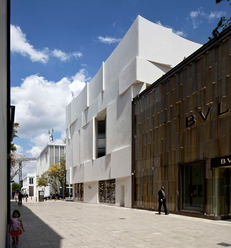 Dior Miami Facade, designed by Barbarito Bancel Architects