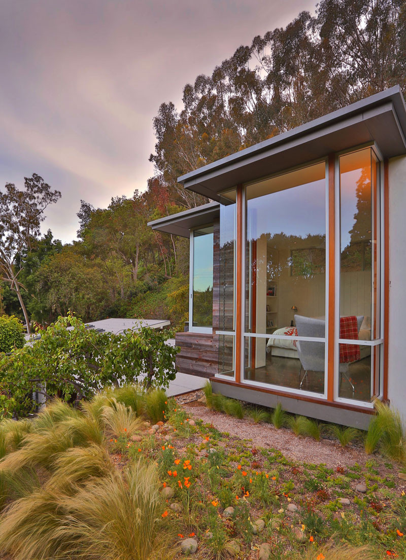 This Rustic Modern Home Lives In A California Canyon