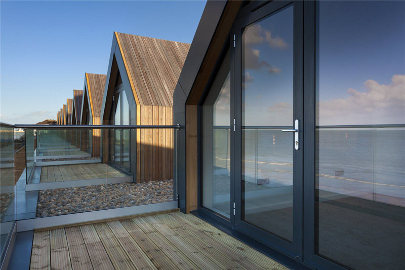 Margate Beach Houses by Guy Hollaway Architects