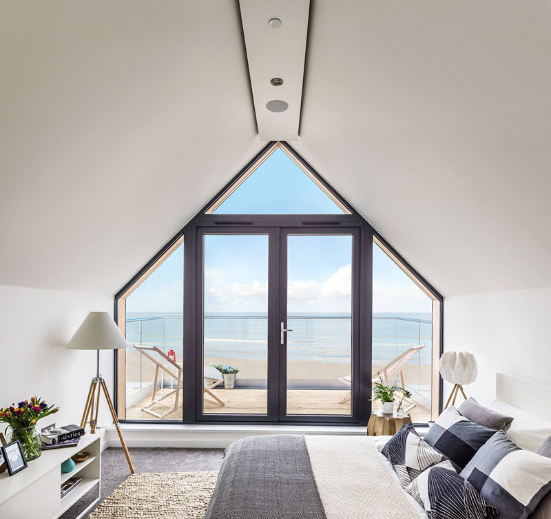 Margate Beach Houses by Guy Hollaway Architects