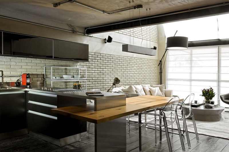 Industrial Loft by Diego Revollo Architecture