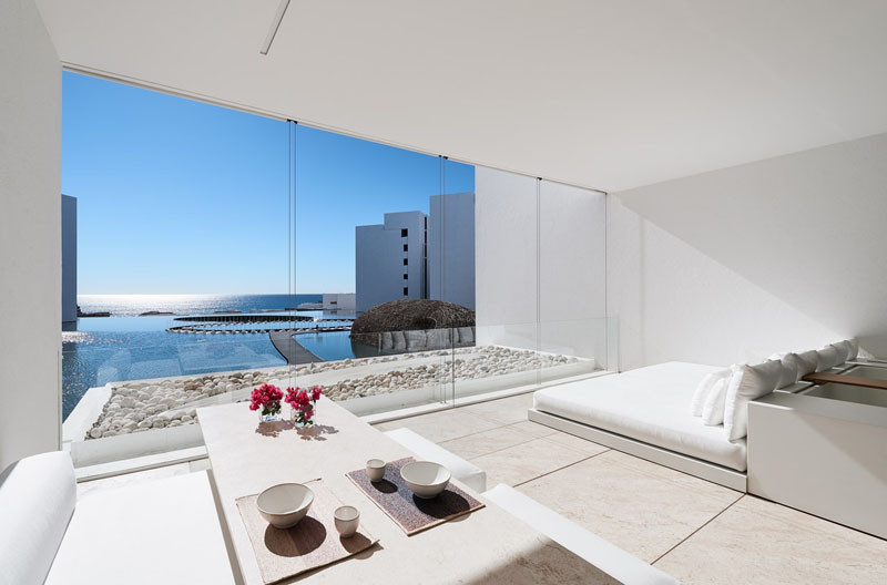 16 Pictures Of The Most All White Minimalist Hotel You Will Ever See