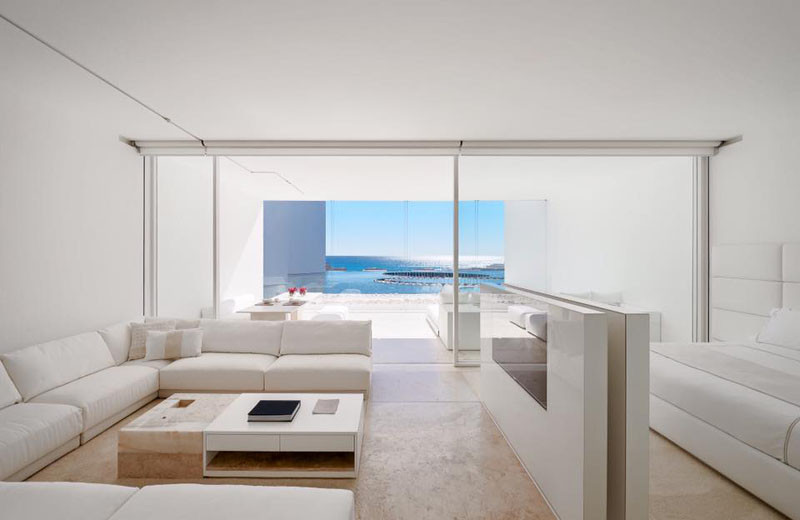 16 Pictures Of The Most All White Minimalist Hotel You Will Ever See