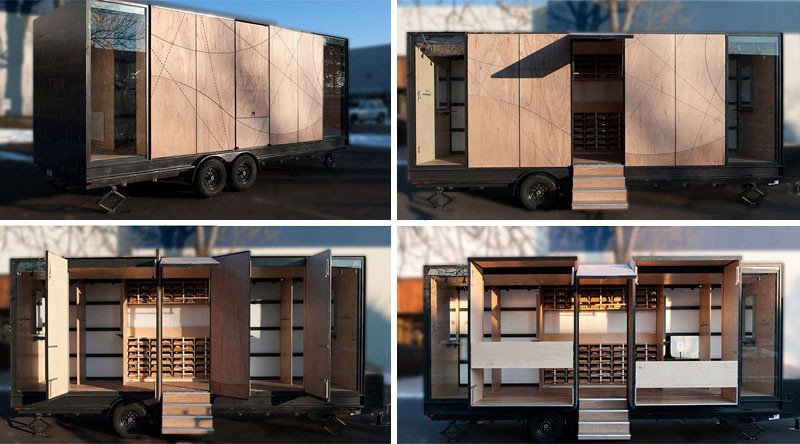 The 'Try-on Truck for True & Co., designed by Mobile Office Architects and Spiegel Aihara Workshop