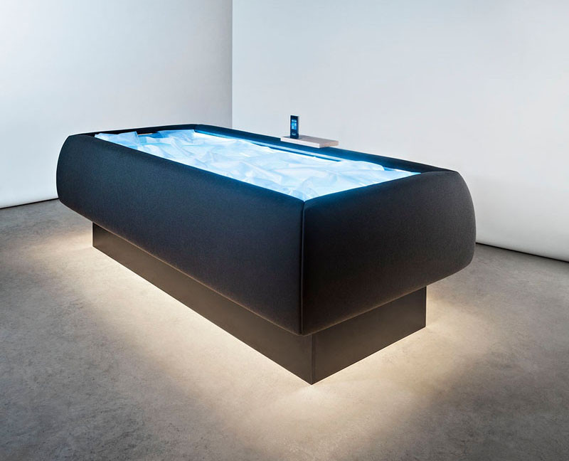 Feel like you're floating with this dry-pool