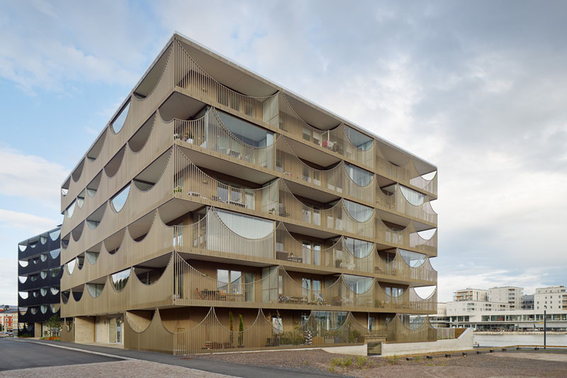 Västra Kajen Housing by Tham & Videgård Architects