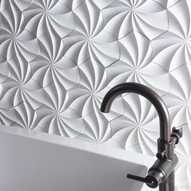 25 Creative 3D Wall Tile Designs To Help You Create Texture On Your Walls