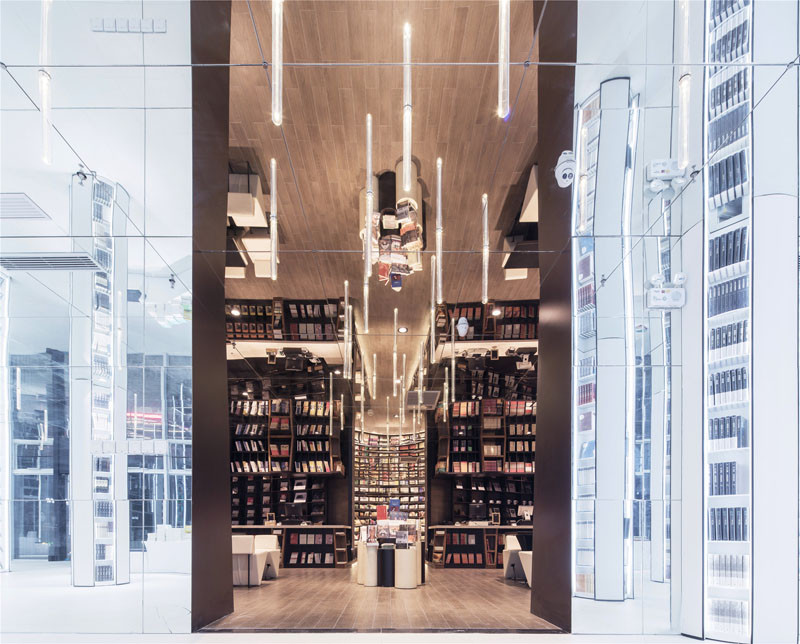 Zhongshuge Bookstore in Hangzhou, designed by XL-MUSE