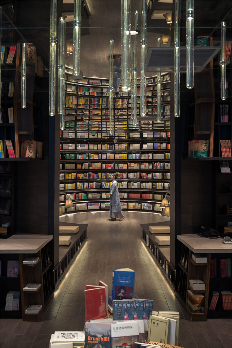 Zhongshuge Bookstore in Hangzhou, designed by XL-MUSE