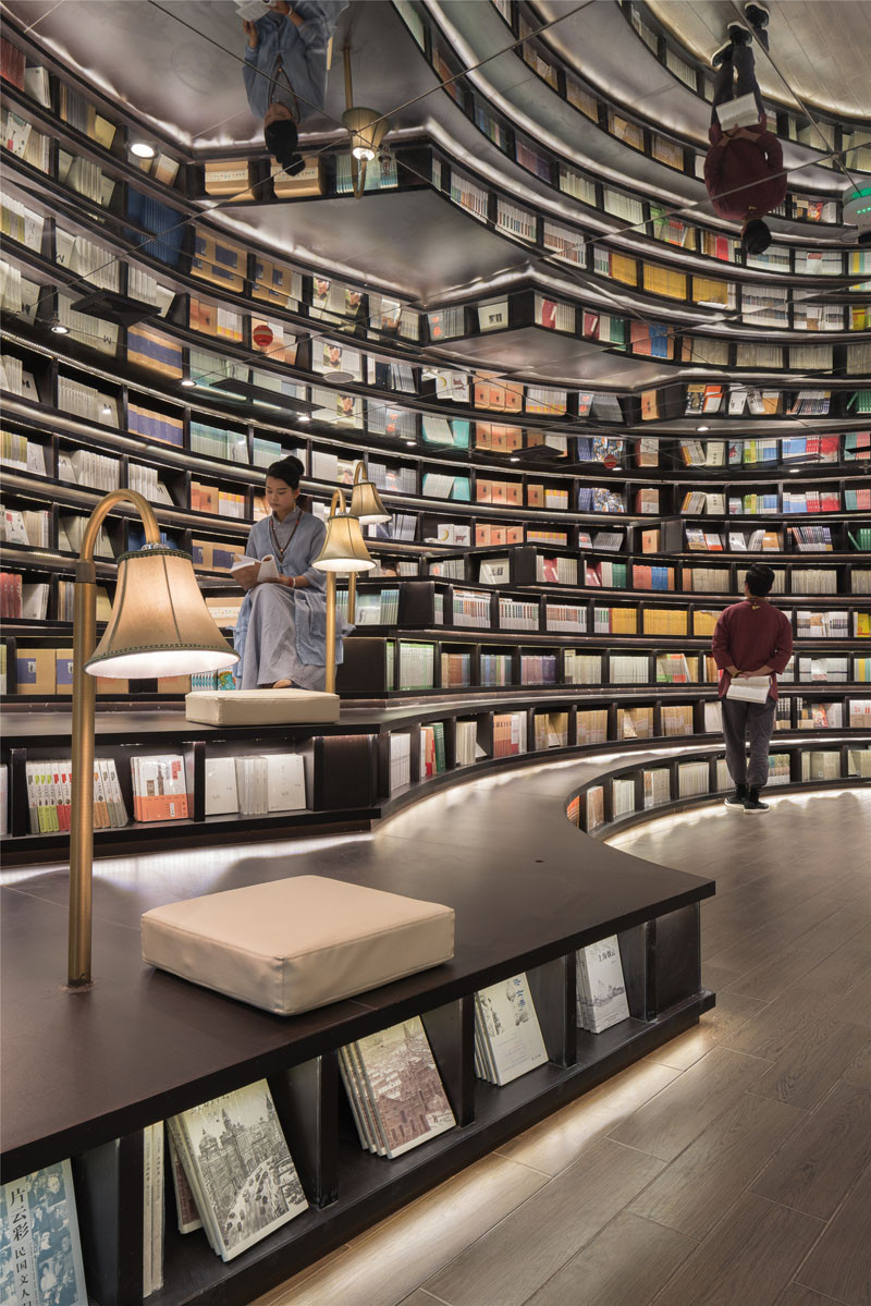 Zhongshuge Bookstore in Hangzhou, designed by XL-MUSE