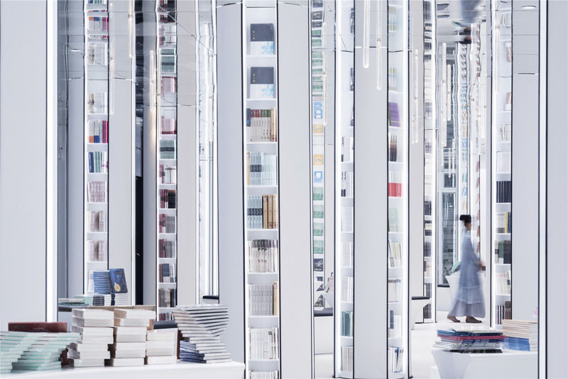 Zhongshuge Bookstore in Hangzhou, designed by XL-MUSE