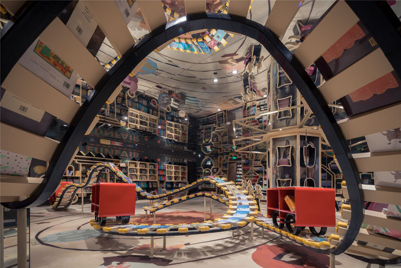 Zhongshuge Bookstore in Hangzhou, designed by XL-MUSE